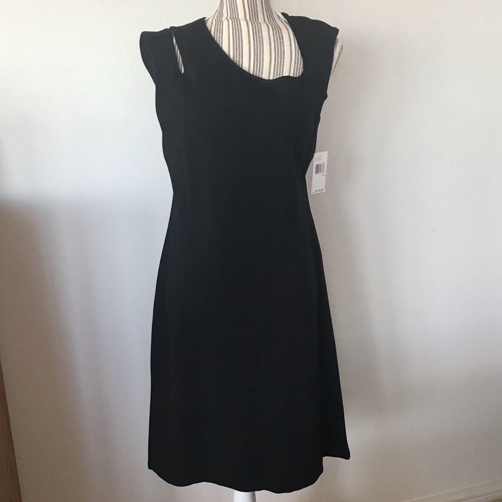 NWT City DKNY Black Dress